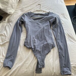 Skims Fits Everybody Long Sleeve Bodysuit